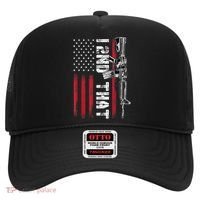 I 2nd That Second Amendment Pro Gun American Flag Patriotic Hat thumb 0