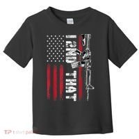 I 2nd That Second Amendment Pro Gun American Flag Patriotic Toddler T-Shirt thumb 0