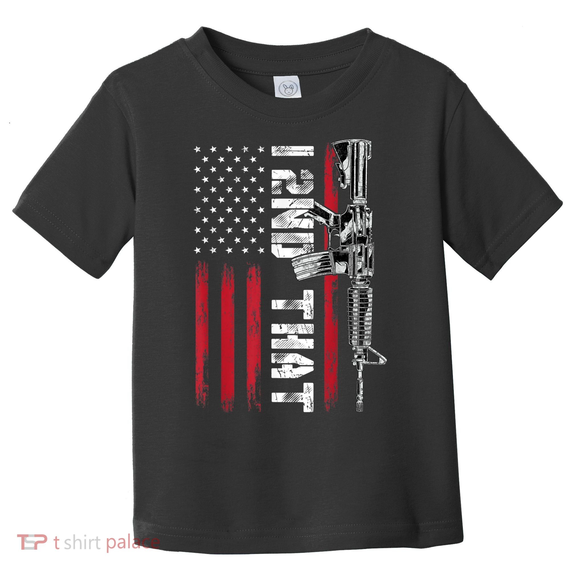I 2nd That Second Amendment Pro Gun American Flag Patriotic Toddler T-Shirt