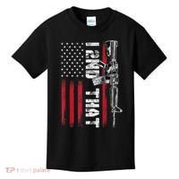 I 2nd That Second Amendment Pro Gun American Flag Patriotic Kids T-Shirt thumb 0