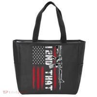 I 2nd That Second Amendment Pro Gun American Flag Patriotic Tote Bag thumb 0