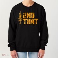 I 2nd That Second Amendment Pro Gun American Patriotic Women's Sweatshirt thumb 0