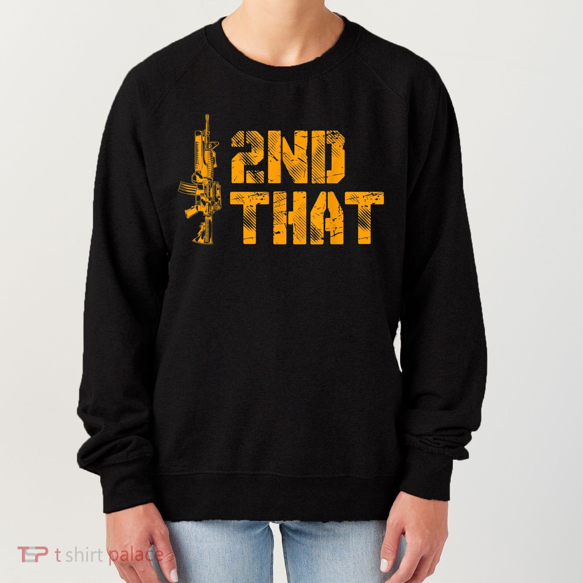 I 2nd That Second Amendment Pro Gun American Patriotic Women's Sweatshirt