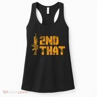 I 2nd That Second Amendment Pro Gun American Patriotic Women's Tank Top thumb 0