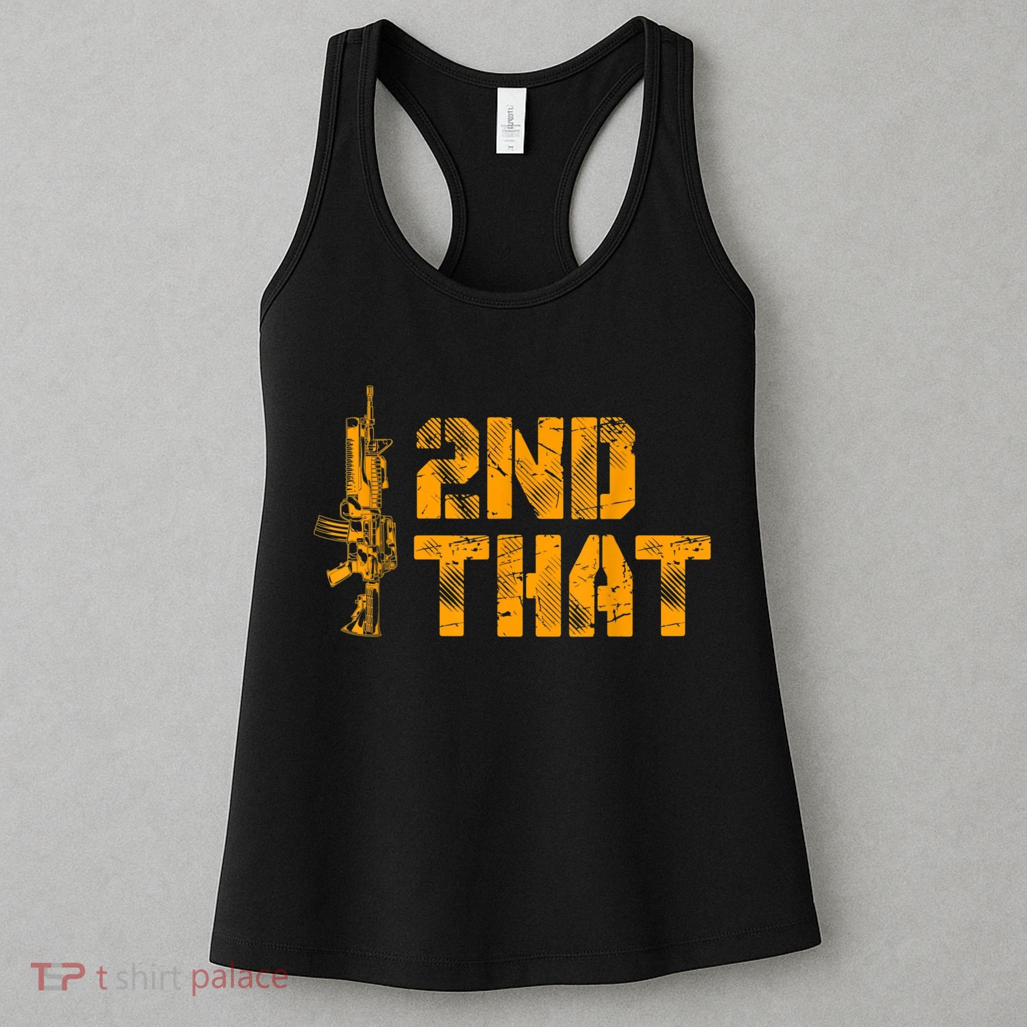 I 2nd That Second Amendment Pro Gun American Patriotic Women's Tank Top
