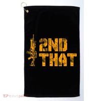 I 2nd That Second Amendment Pro Gun American Patriotic Golf Towel thumb 0