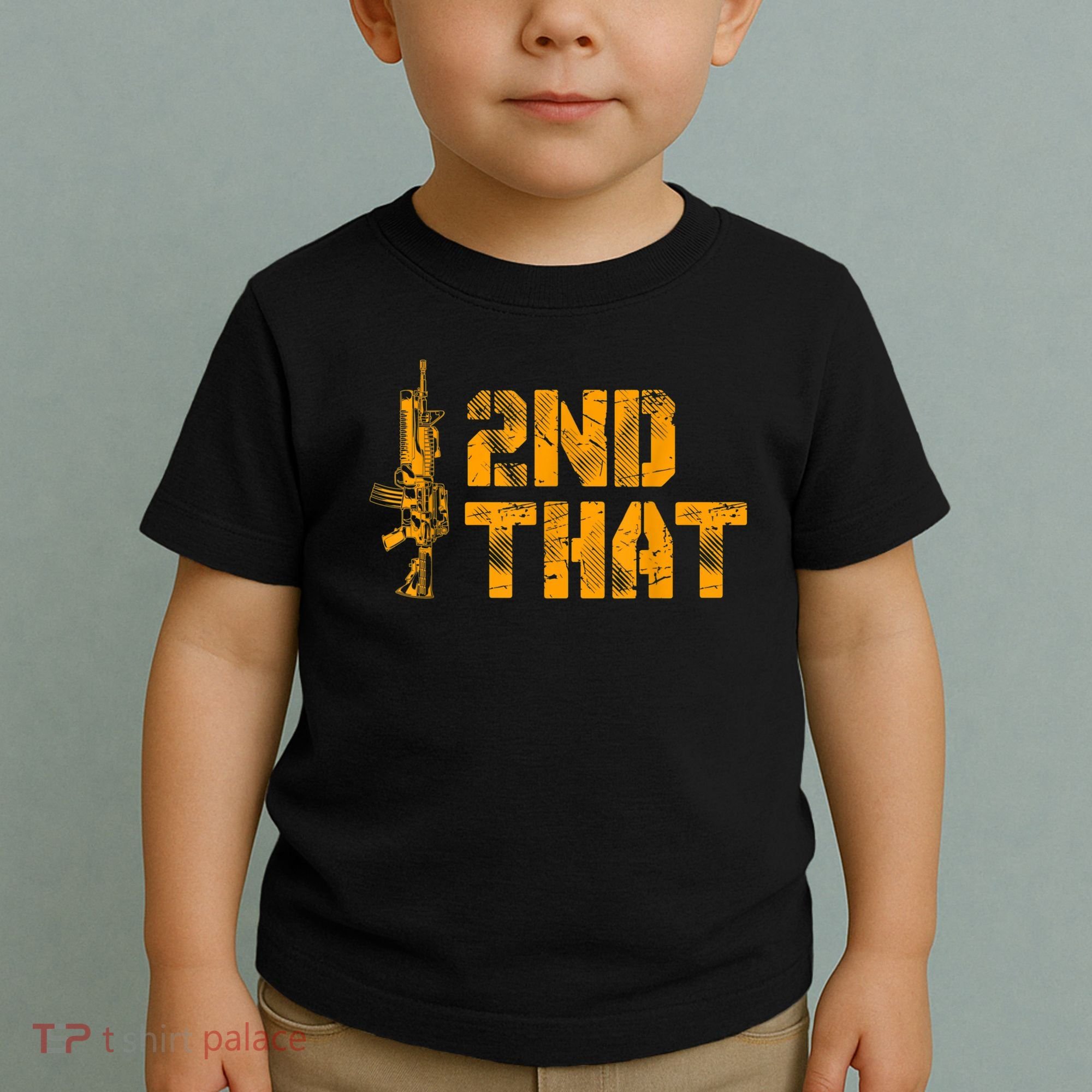 I 2nd That Second Amendment Pro Gun American Patriotic Toddler T-Shirt