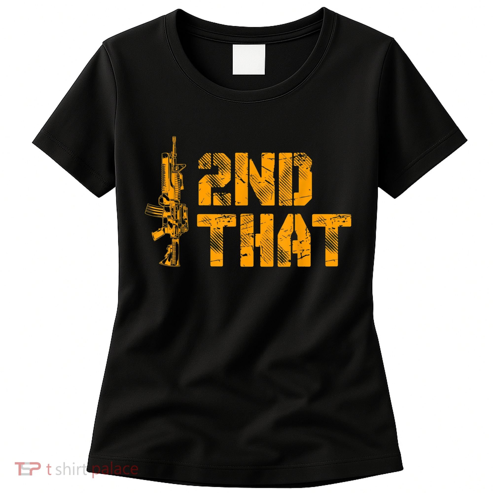 I 2nd That Second Amendment Pro Gun American Patriotic Women's T-Shirt