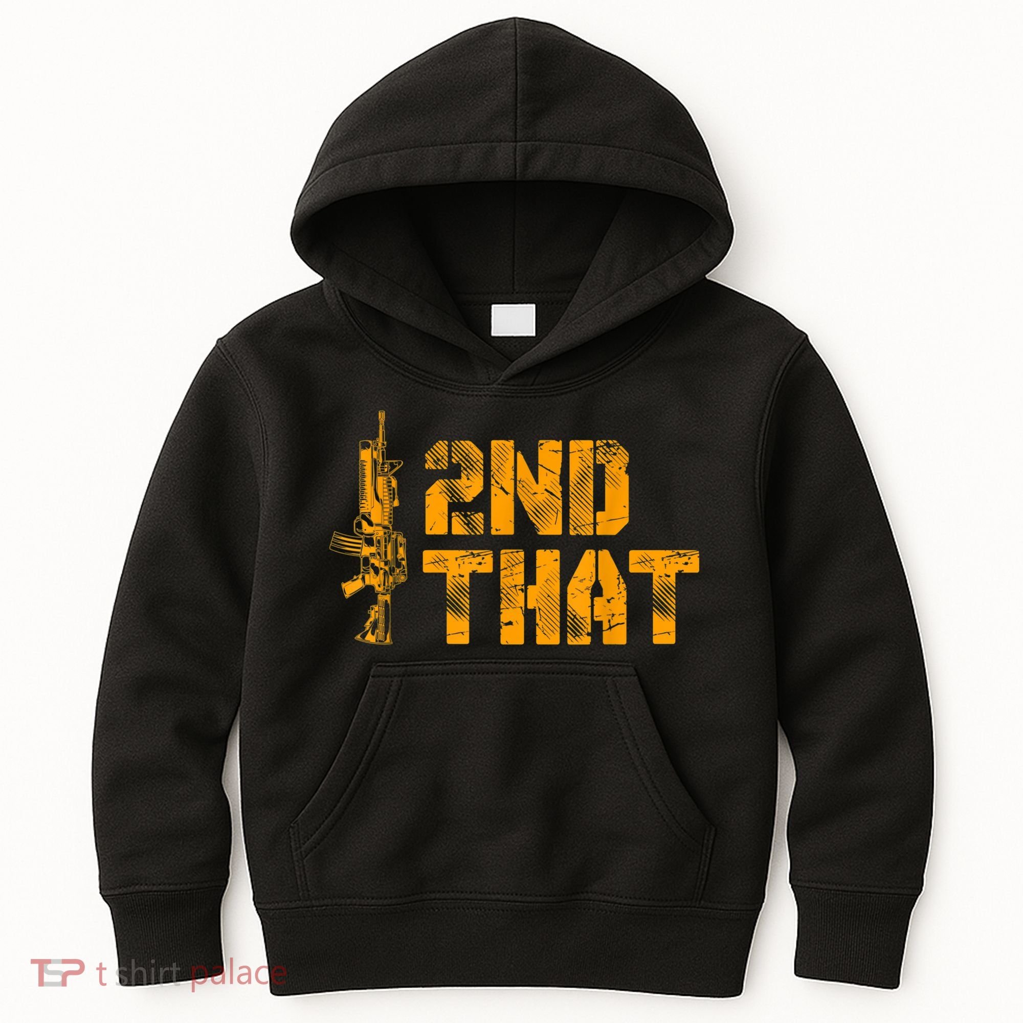 I 2nd That Second Amendment Pro Gun American Patriotic Kids Hoodie