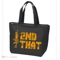 I 2nd That Second Amendment Pro Gun American Patriotic Tote Bag thumb 3