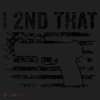 I 2nd That 2nd Amendment Pro Guns Pistol Camo USA Flag 1 Beanie thumb 2