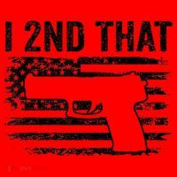I 2nd That 2nd Amendment Pro Guns Pistol Camo USA Flag 1 Santa Hat thumb 1