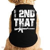 I 2nd That Pro Gun American Patriotic Second Adt Meaningful Gift Doggie Tank thumb 0
