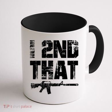 I 2nd That Pro Gun American Patriotic Second Adt Meaningful Gift Coffee Mug back