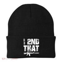 I 2nd That Pro Gun American Patriotic Second Adt Meaningful Gift Beanie thumb 0