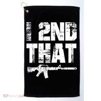 I 2nd That Pro Gun American Patriotic Second Adt Meaningful Gift Golf Towel thumb 0