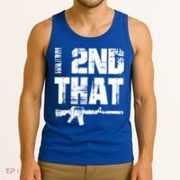 I 2nd That Pro Gun American Patriotic Second Adt Meaningful Gift Tank Top thumb 3