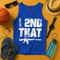 I 2nd That Pro Gun American Patriotic Second Adt Meaningful Gift Tank Top thumb 4
