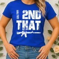I 2nd That Pro Gun American Patriotic Second Adt Meaningful Gift Women's T-Shirt thumb 2