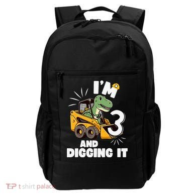 IM 3 And Digging It 3rd Birthday Dinosaur Construction Backpack