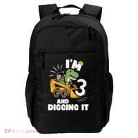IM 3 And Digging It 3rd Birthday Dinosaur Construction Backpack thumb 0