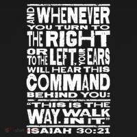 Isaiah 30:21 Bible Verse Quote Women's Hoodie thumb 2