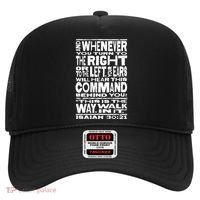 Isaiah 30:21 Bible Verse Quote Hat thumb 0
