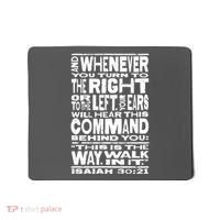 Isaiah 30:21 Bible Verse Quote Mousepad thumb 0