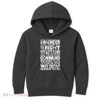 Isaiah 30:21 Bible Verse Quote Kids Hoodie thumb 0