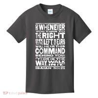 Isaiah 30:21 Bible Verse Quote Kids T-Shirt thumb 0