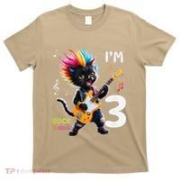 IM 3 Punk Cat RockN Roll Guitar Cat 3rd Birthday Boy T-Shirt thumb 0