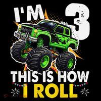 IM 3 This Is How I Roll Monster Truck 3rd Birthday Coffee Mug thumb 5