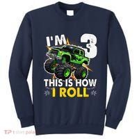 IM 3 This Is How I Roll Monster Truck 3rd Birthday Sweatshirt thumb 0