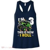 IM 3 This Is How I Roll Monster Truck 3rd Birthday Women's Tank Top thumb 0