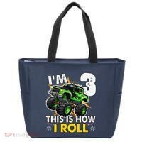 IM 3 This Is How I Roll Monster Truck 3rd Birthday Tote Bag thumb 0