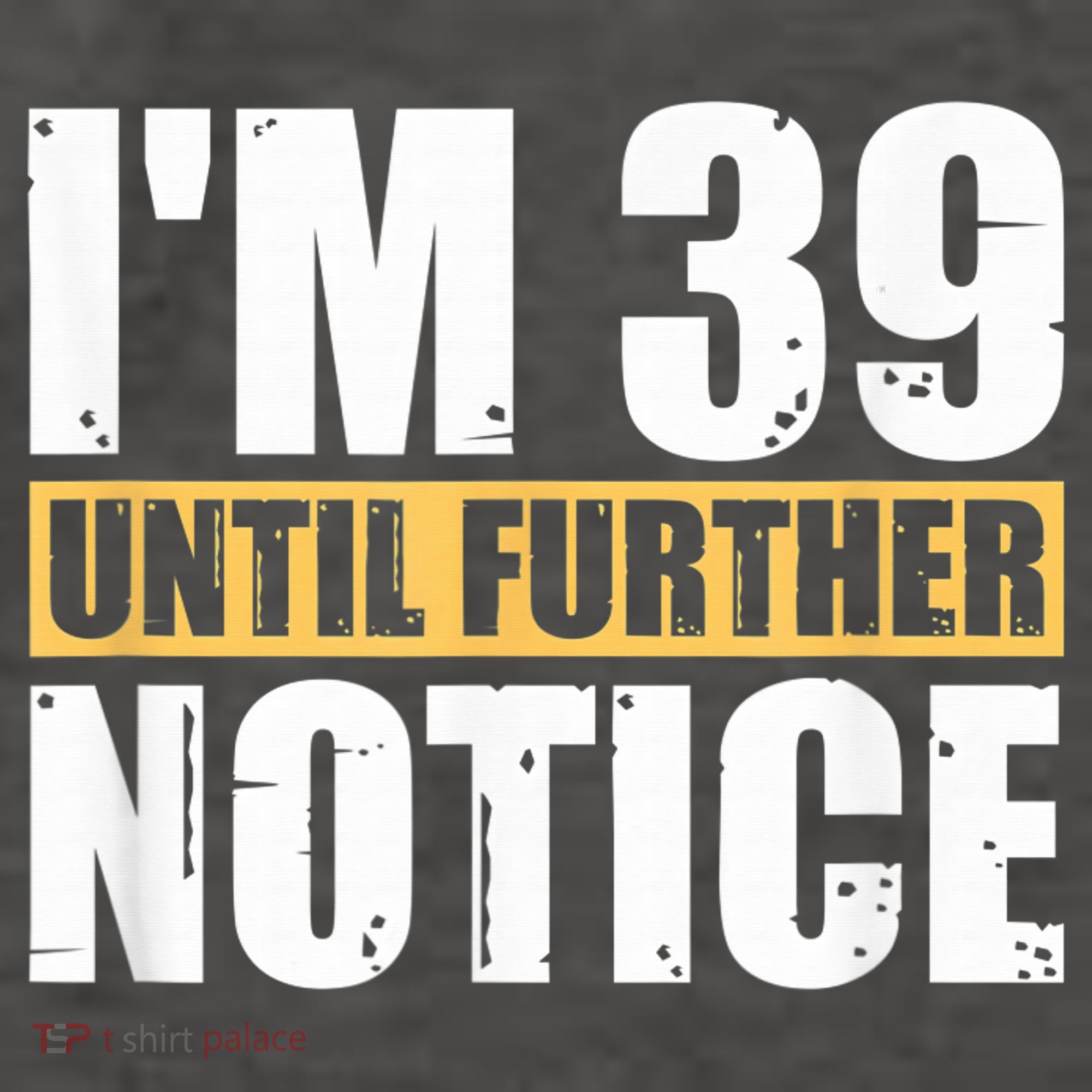 I'm 39 Until Further Notice - 40th Birthday 40 Years Old Vector Backpack