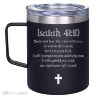 Isaiah 4110 Bible Verse Scripture Christians 12oz Stainless Steel Coffee Mug thumb 2