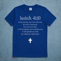 Isaiah 4110 Bible Verse Scripture Christians T-Shirt thumb 5