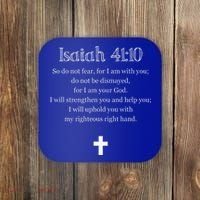 Isaiah 4110 Bible Verse Scripture Christians Coaster thumb 0
