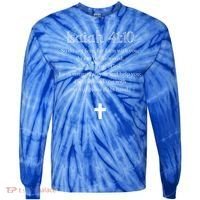 Isaiah 4110 Bible Verse Scripture Christians Tie-Dye Long Sleeve Shirt thumb 0