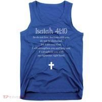 Isaiah 4110 Bible Verse Scripture Christians Tank Top thumb 0