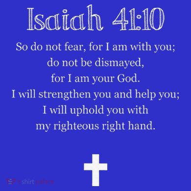 Isaiah 4110 Bible Verse Scripture Christians Tank Top