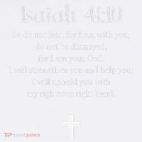 Isaiah 4110 Bible Verse Scripture Christians Comfort Colors Garment-Dyed Hooded Sweatshirt thumb 2