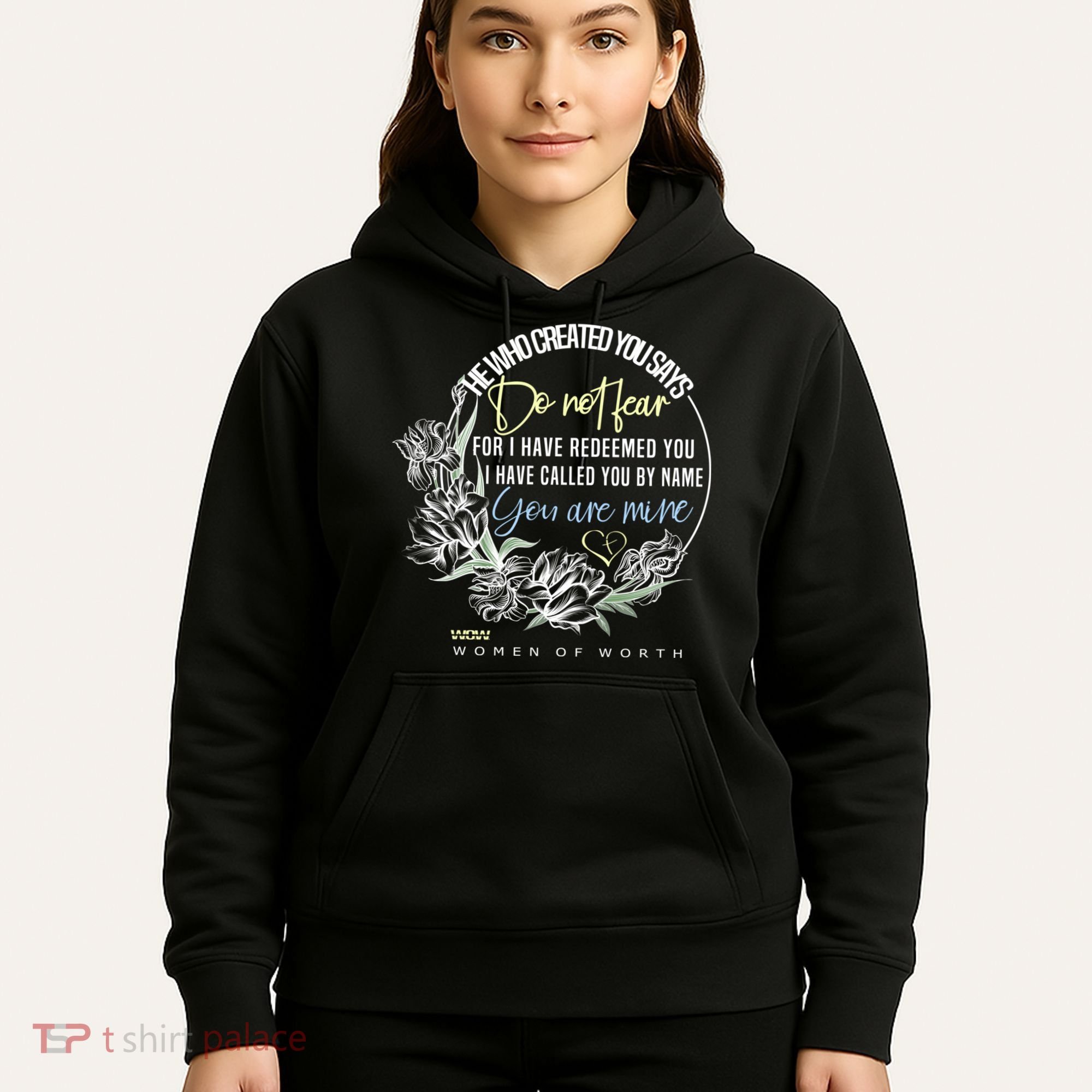 Isaiah 43:1 Bible Verse Do Not Fear Hoodie