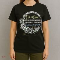 Isaiah 43:1 Bible Verse Do Not Fear T-Shirt thumb 4