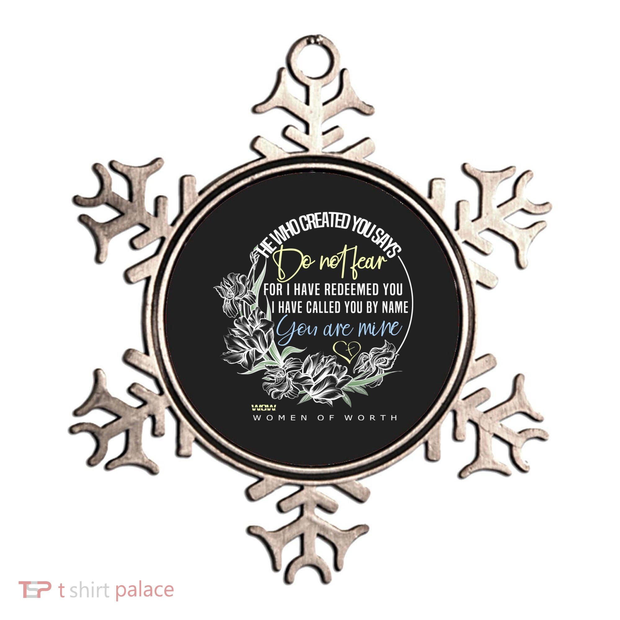 Isaiah 43:1 Bible Verse Do Not Fear Ornament