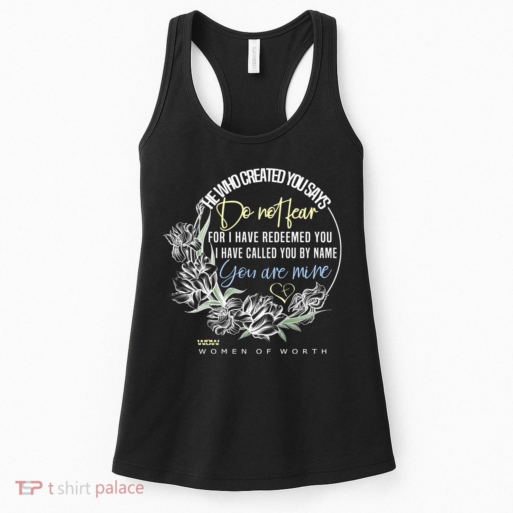 Isaiah 43:1 Bible Verse Do Not Fear Women's Tank Top