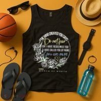 Isaiah 43:1 Bible Verse Do Not Fear Tank Top thumb 4