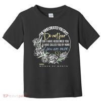 Isaiah 43:1 Bible Verse Do Not Fear Toddler T-Shirt thumb 0