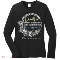 Isaiah 43:1 Bible Verse Do Not Fear Women's Long Sleeve Shirt thumb 0